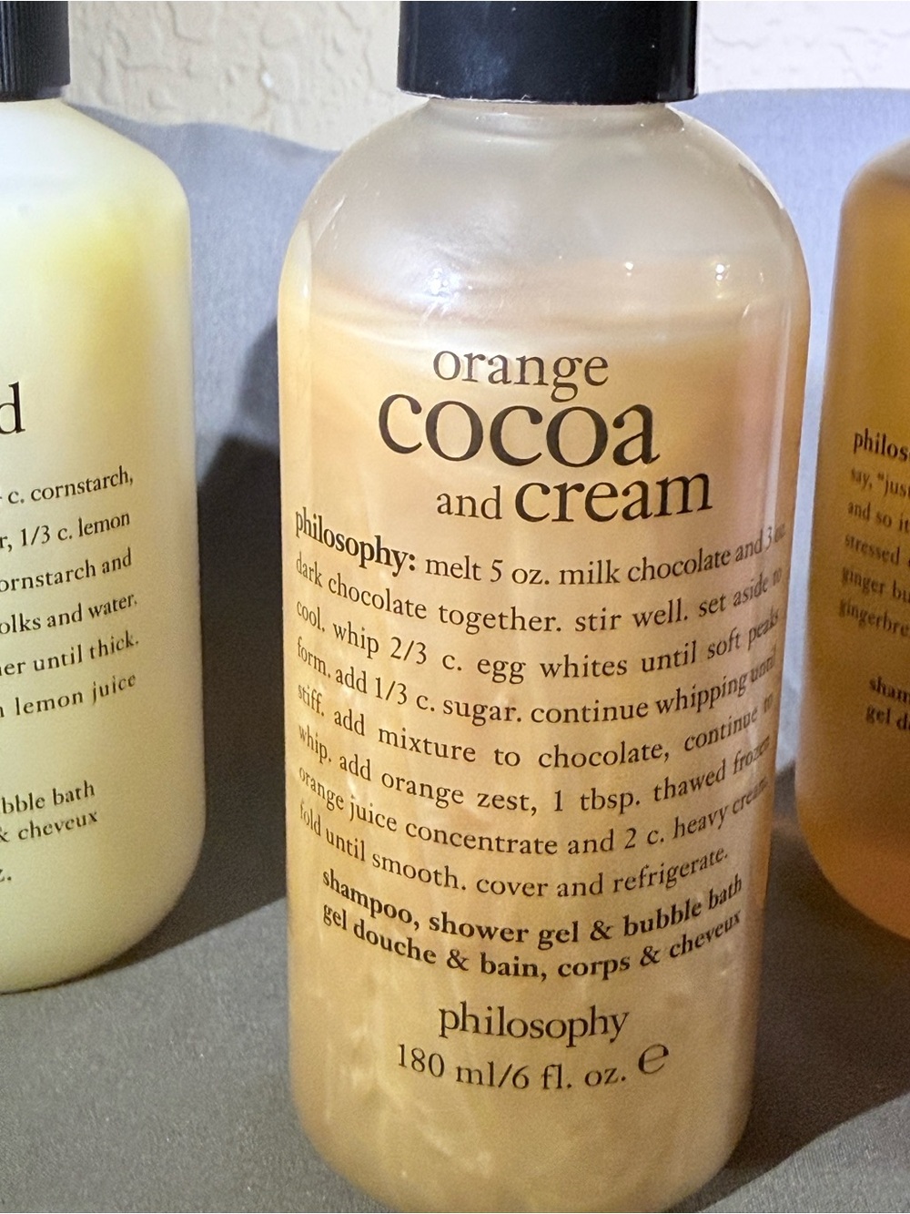 (5) 6 oz. Bottles of Philosophy Shower Gel - Picture 4 of 8